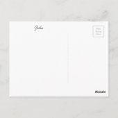 ZEBRA BRIEFKAART (Achterkant)