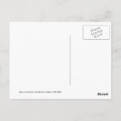 Zebra Briefkaart (Achterkant)