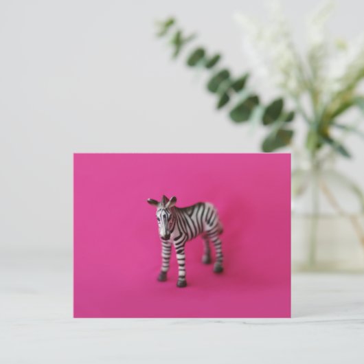 ZEBRA-Briefkaart Briefkaart (Staand voorkant)