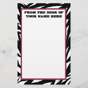 Zebra Briefpapier