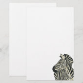 Zebra Briefpapier (Voorkant / Achterkant)