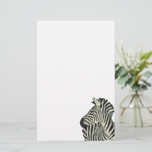  Zebra Briefpapier (Staand voorkant)