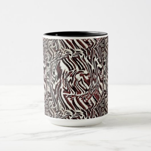 Zebra Brown Mok (Midden)