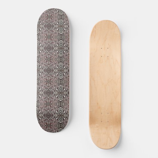 Zebra Brown Persoonlijk Skateboard (Voorkant)