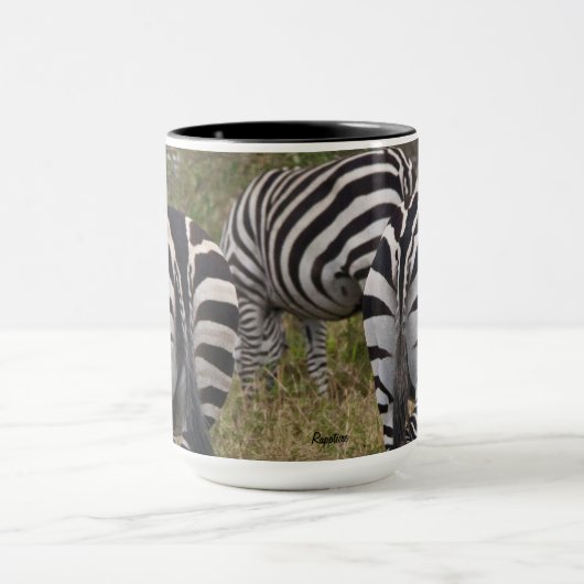 Zebra Butt Coffee Mok (Midden)