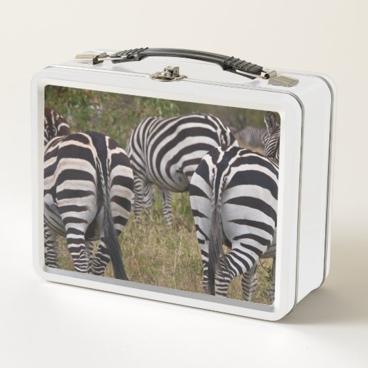 Zebra Butt Lunch Box (Voorkant)