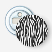 Zebra Button Flesopener (Voorkant)