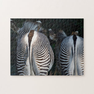 Zebra Butts Funny Wildlife Legpuzzel