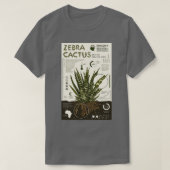 Zebra Cactus Long (2) T-shirt (Design voorkant)