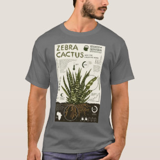 Zebra Cactus Long (2) T-shirt