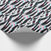 Zebra Cadeaupapier (Hoek)