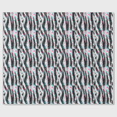 Zebra Cadeaupapier (Vlak)