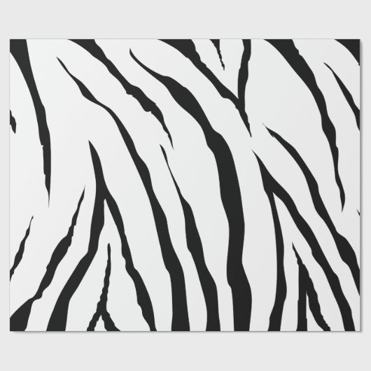 Zebra Cadeaupapier (Vlak)