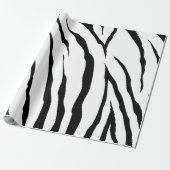 Zebra Cadeaupapier (Uitgerold)