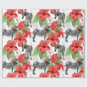 Zebra Cadeaupapier (Vlak)