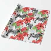 Zebra Cadeaupapier (Uitgerold)