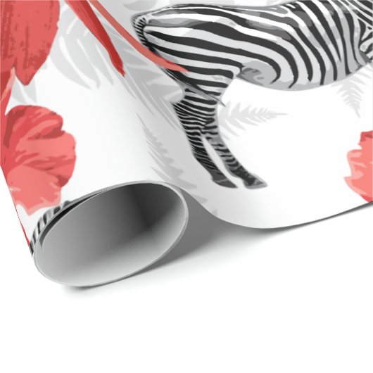 Zebra Cadeaupapier (Rol Hoek)