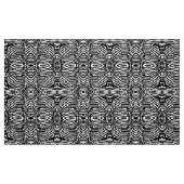 Zebra Camouflage Black en White Artistic Pattern Stof (Fat Quarter)