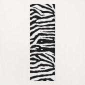 Zebra Camouflage Black en White Artistic Pattern Yogamat (Voorkant)