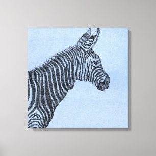 Zebra Canvas Afdruk