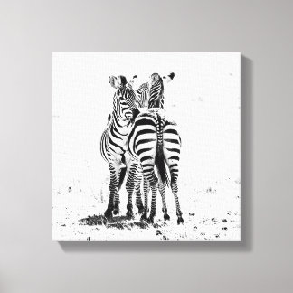 Zebra Canvas Afdruk