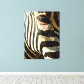 Zebra Canvas Afdruk (Insitu (Houten vloer))