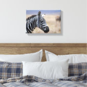 Zebra Canvas Afdruk (Insitu (Slaapkamer))