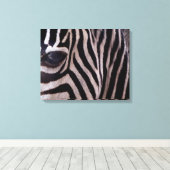 Zebra Canvas Afdruk (Insitu (Houten vloer))