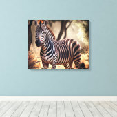 Zebra Canvas - Oerwoud (Insitu (Houten vloer))