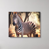 Zebra Canvas - Oerwoud Afdruk (Voorkant)