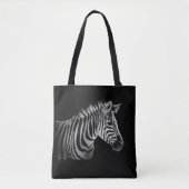 Zebra canvas tas (Voorkant)