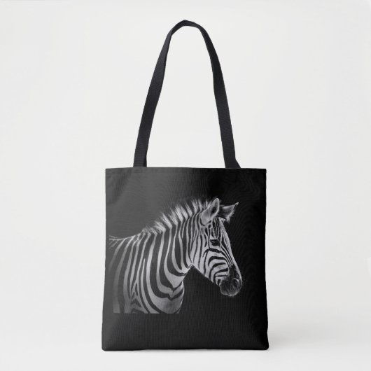 Zebra canvas tas (Voorkant)