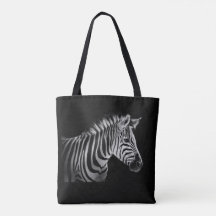 Zebra canvas tas
