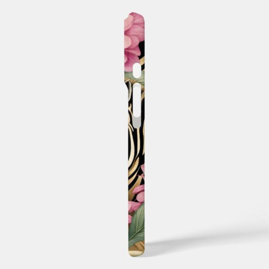 Zebra Case-Mate iPhone Case (Achterkant / Links)