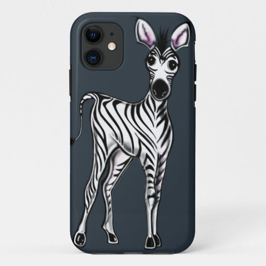 Zebra Case-Mate iPhone Case (Achterkant)