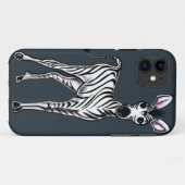 Zebra Case-Mate iPhone Case (Achterkant (horizontaal))