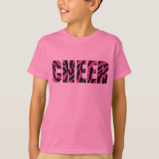 Zebra Cheerlead Shirt