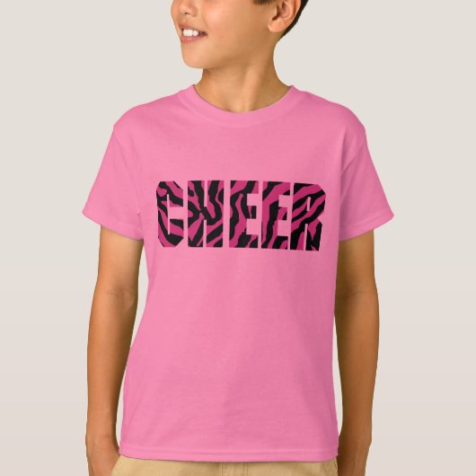 Zebra Cheerlead Shirt (Voorkant)
