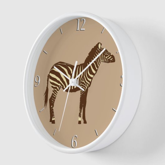 Zebra - Chocolade Brown en Camel Tan (Hoek)