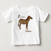 Zebra - Chocolade Brown en Camel Tan (Voorkant)