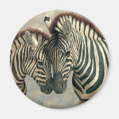 zebra-clip-art-3 magneet (Voorkant)