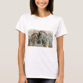 zebra-clip-art-3 t-shirt (Voorkant)
