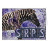 Zebra Collage (Voorkant Horizontaal)