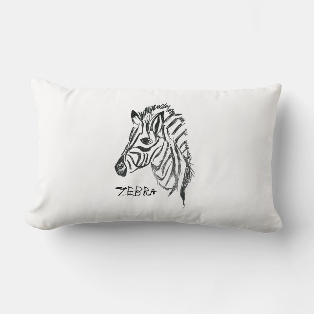 Zebra Cool Pillow Kussen (Voorkant)