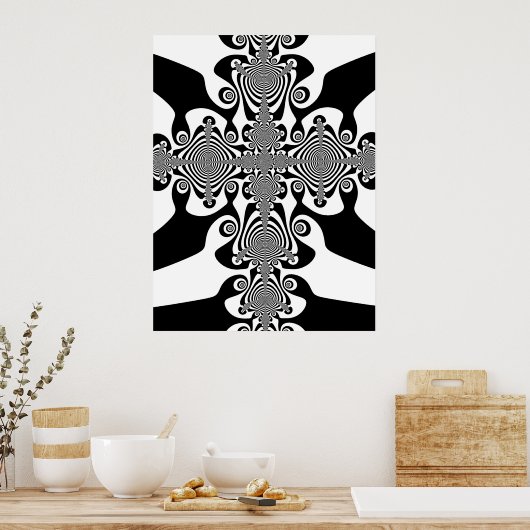 ZEBRA CROSS POSTER (Keuken)