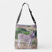 Zebra Crossbody Tas (Achterkant)