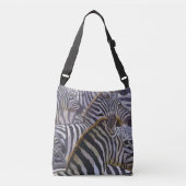 Zebra - Crossbody Totebag Crossbody Tas (Voorkant)