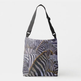 Zebra - Crossbody Totebag Crossbody Tas
