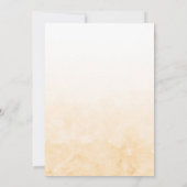 zebra cub bloemenmeisje baby shower uitnodiging (Achterkant)