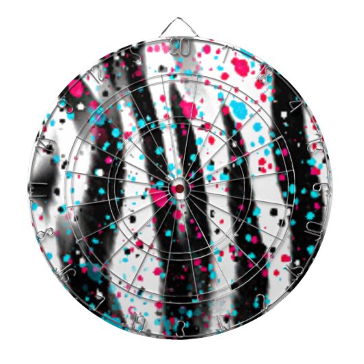 Zebra Dartbord (Voorkant)
